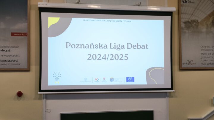 Uczniowie ZSK w Poznańskiej Lidze Debat!