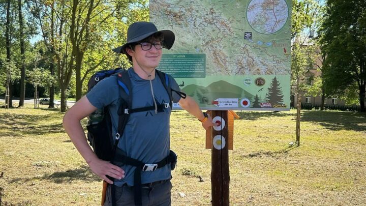 Bartek zdobył Główny Szlak Sudecki