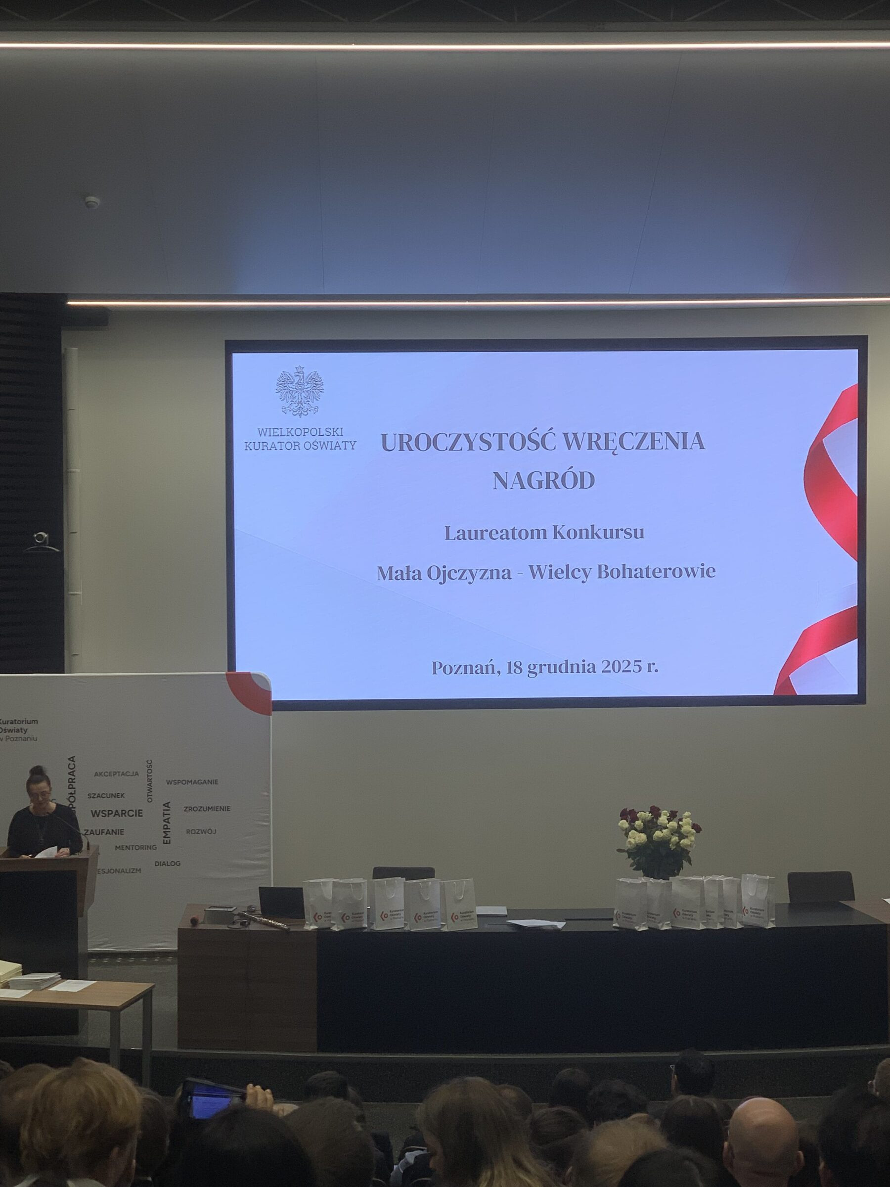 konkursu Wielkopolskiego Kuratora Oświaty "Mała ojczyzna - wielcy bohaterowie".