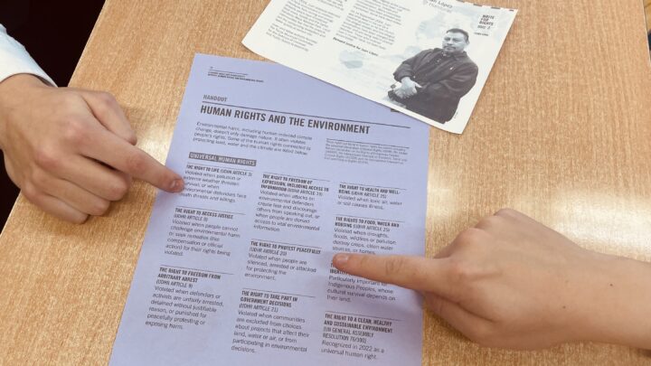 Dzień Praw Człowieka w ZSK – wspólna akcja całej społeczności szkolnej